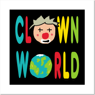 Clown World Posters and Art